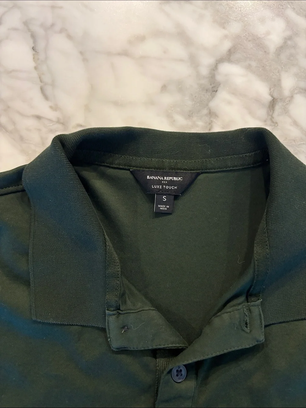 Banana republic Olive Green Men's Polo Shirt